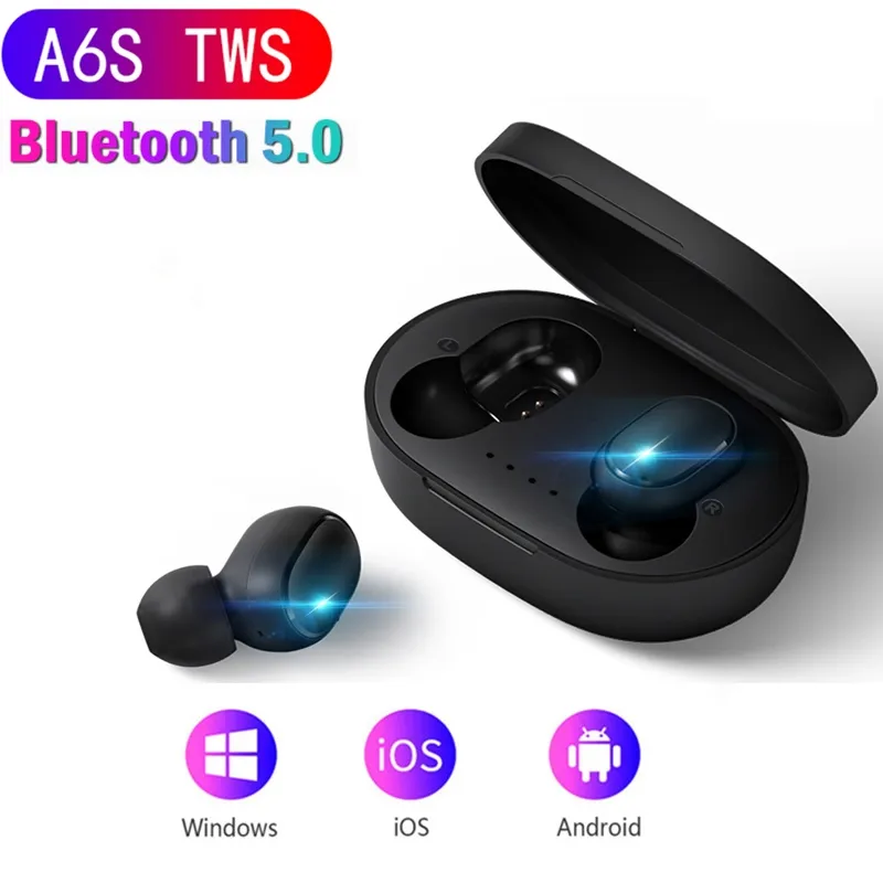 Auriculares Inalámbricos Bluetooth 5.0 A6S Tws