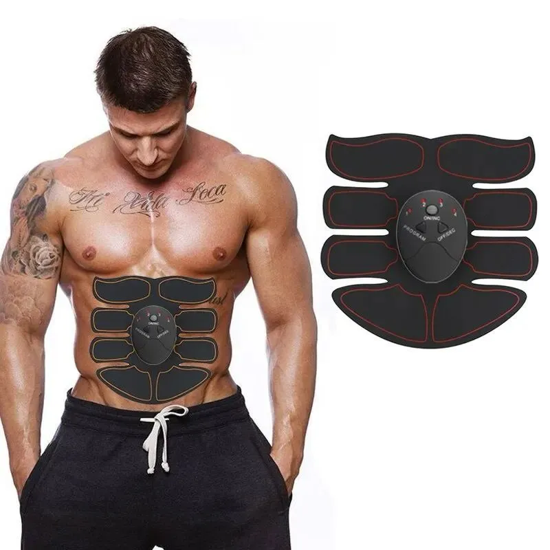 Estimulador Muscular Eléctrico Inalámbrico Abdominal ABS Gimnasia Pasiva