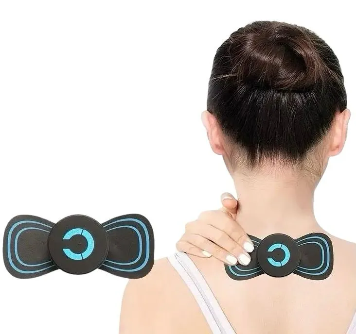 Pegatina De Masaje De Columna Cervical Estimulador Electrico