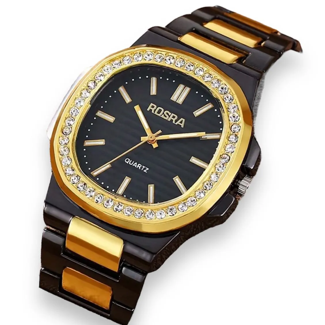 Reloj De Pulsera Deportivo Para Hombre Acero Inoxidable