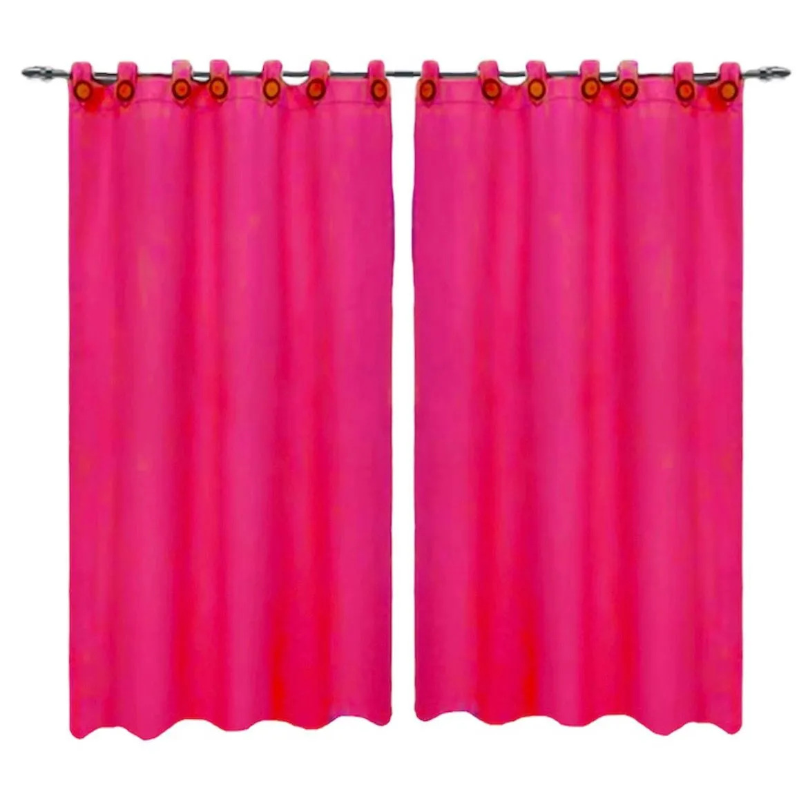 Juego Cortinas Jacquard 270x220 Cm