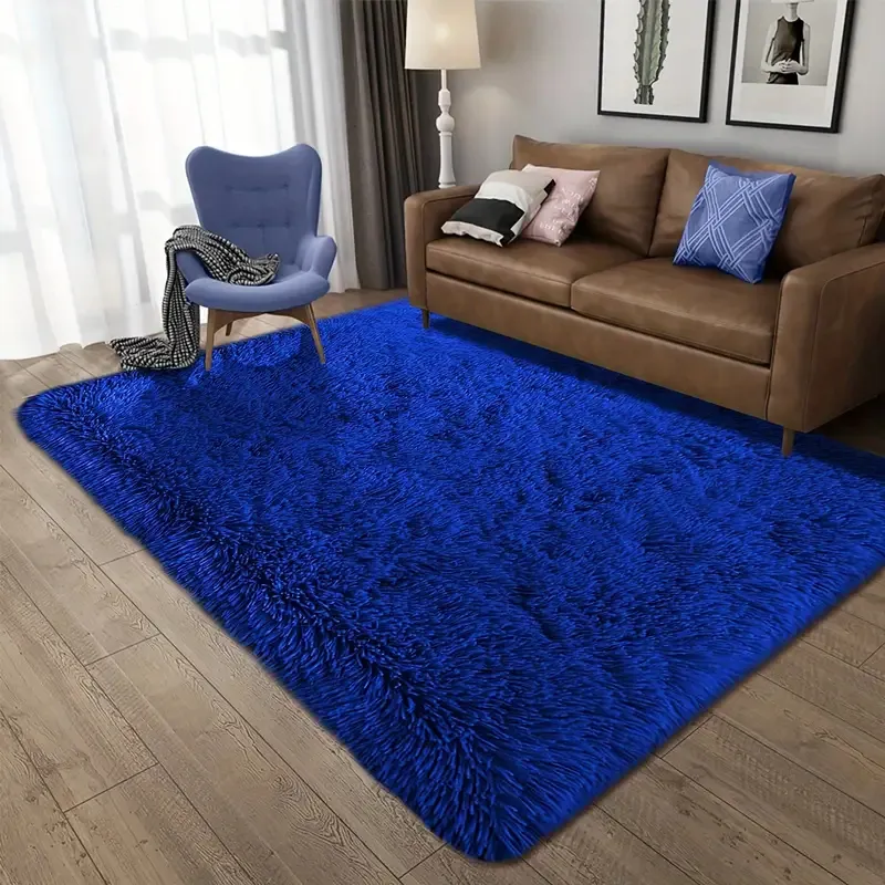 Tapete Alfombra Peluche 200mx150m Cm Para Sala Habitación