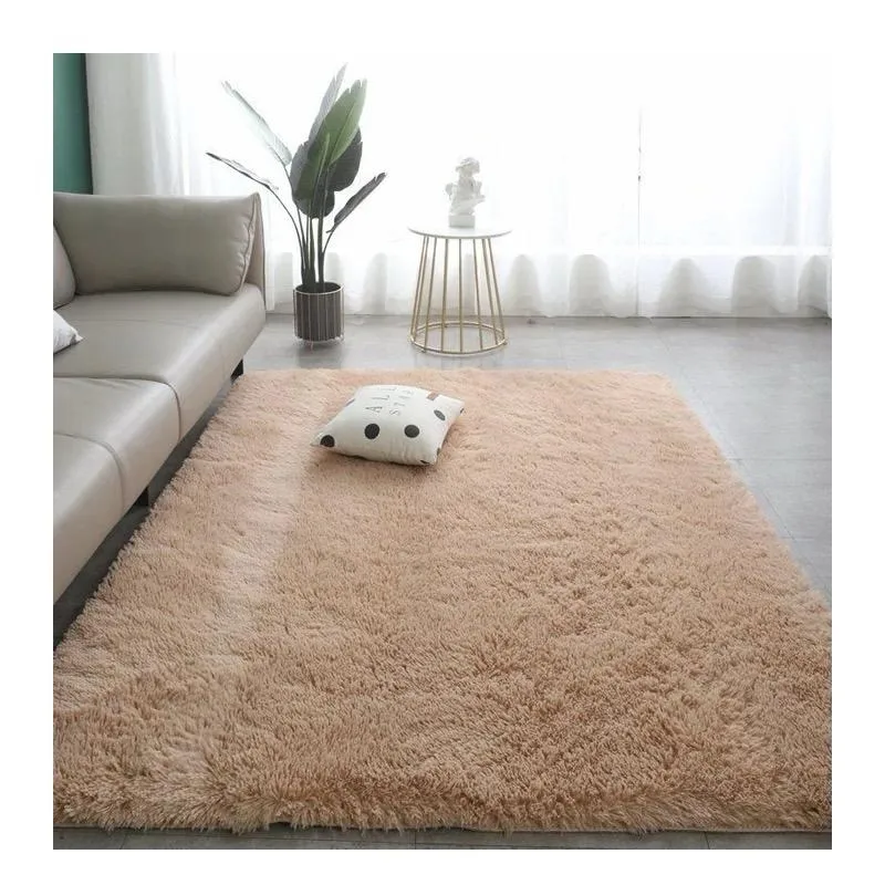  Tapete Alfombra Peluche 170x120 Cm Para Sala Habitacion