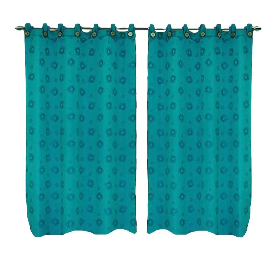 Juego Cortinas Jacquard 270x220 Cm