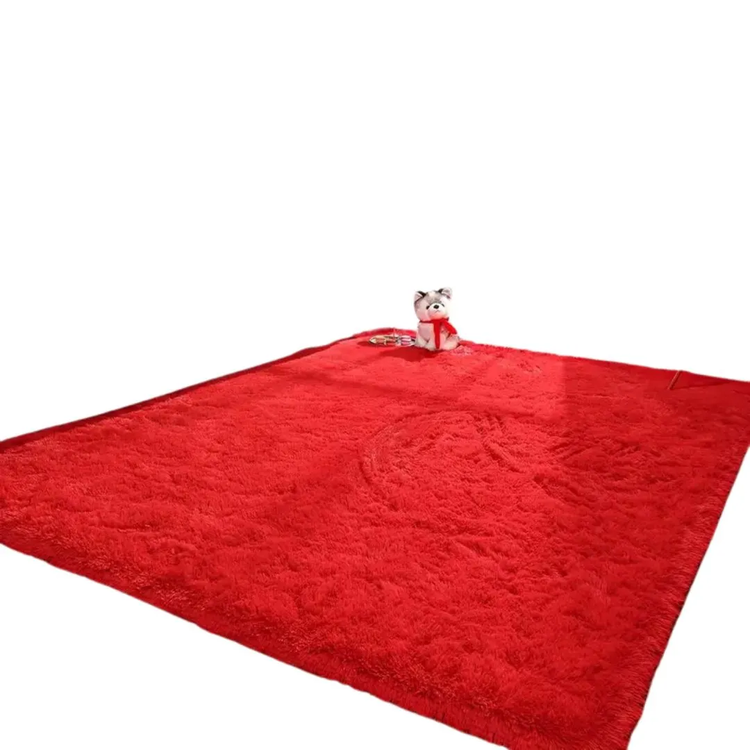 Alfombra Peluche 170x120 Cm Para Sala Habitación