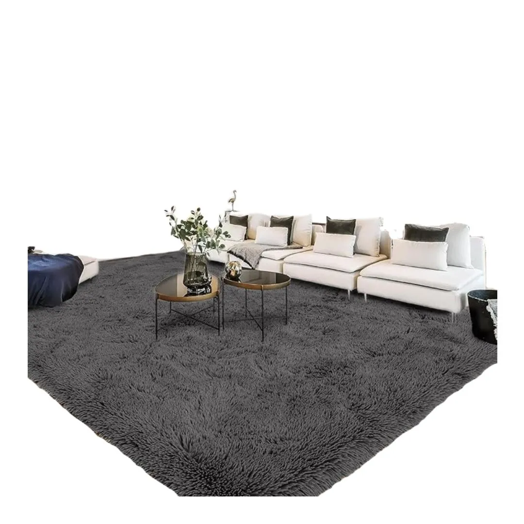 Alfombra Peluche 200 x 150 Cm Para Sala Habitación