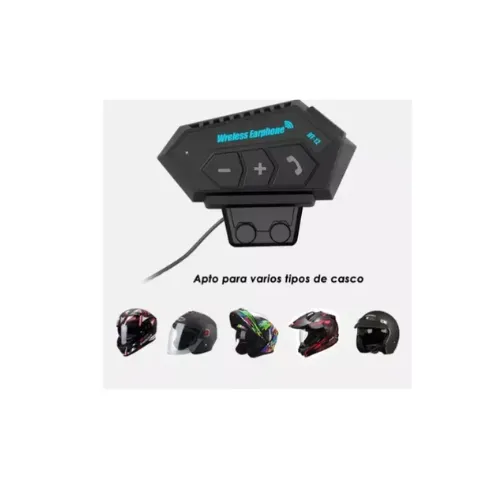 Intercomunicador Auriculares Casco Moto Bluetooth Bt12