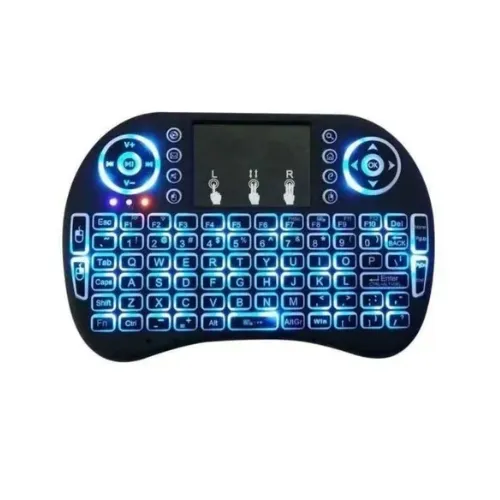 Mini Teclado Inalámbrico Recargable Retroiluminado