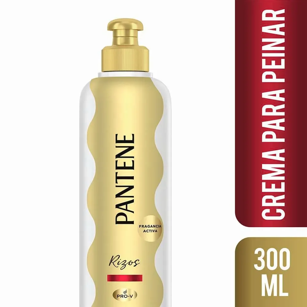 Crema Para Peinar Pantene Rizos Definidos X300Ml