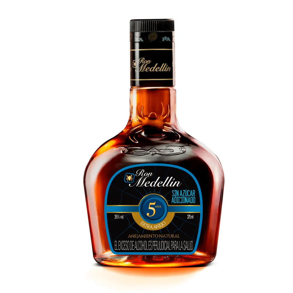 Ron Medellín Añejo 5 Años X375Ml