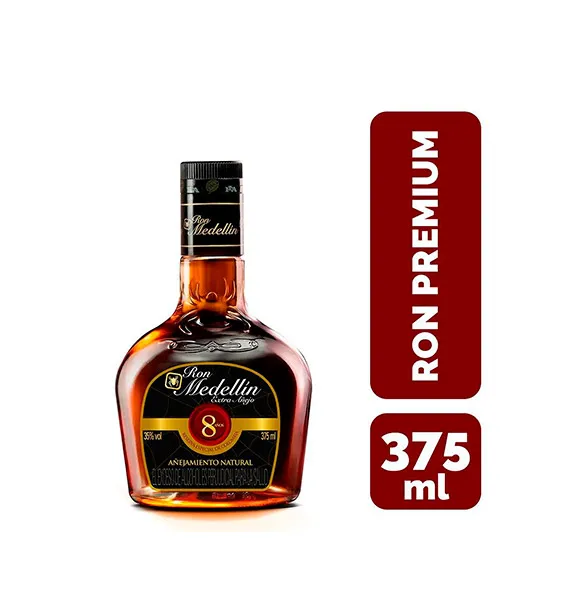 Ron Medellín Extra Añejo 8 Años X375Ml