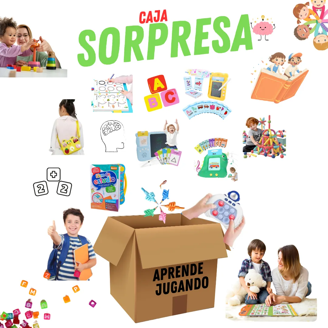 Caja Sorpresa EDUCATIVA Infantil Premium