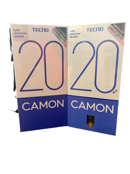 Celular Tecno Camon Amoled 20Pro Con Audífonos inalámbricos