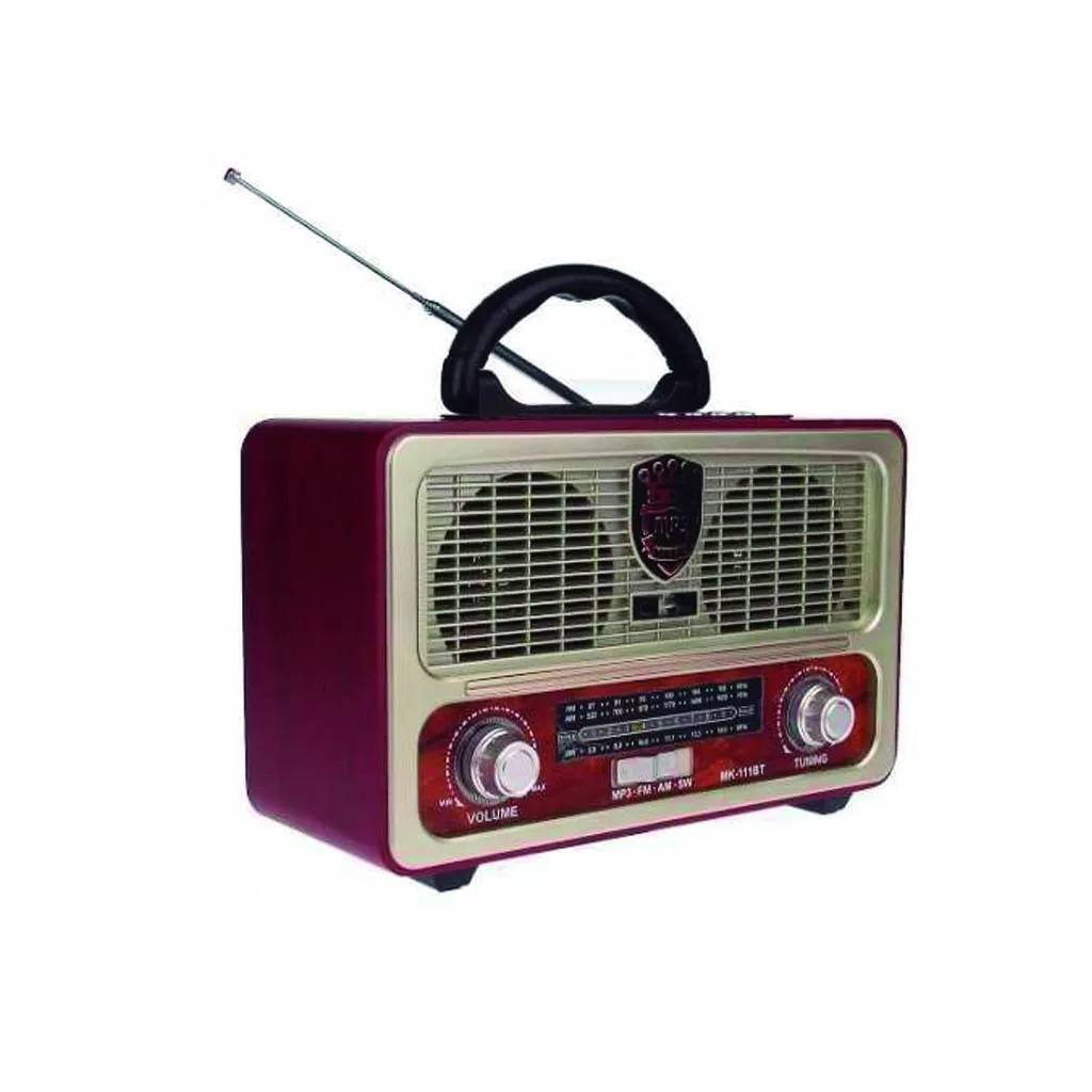 Parlante Radio Retro MK115 Bluetooth