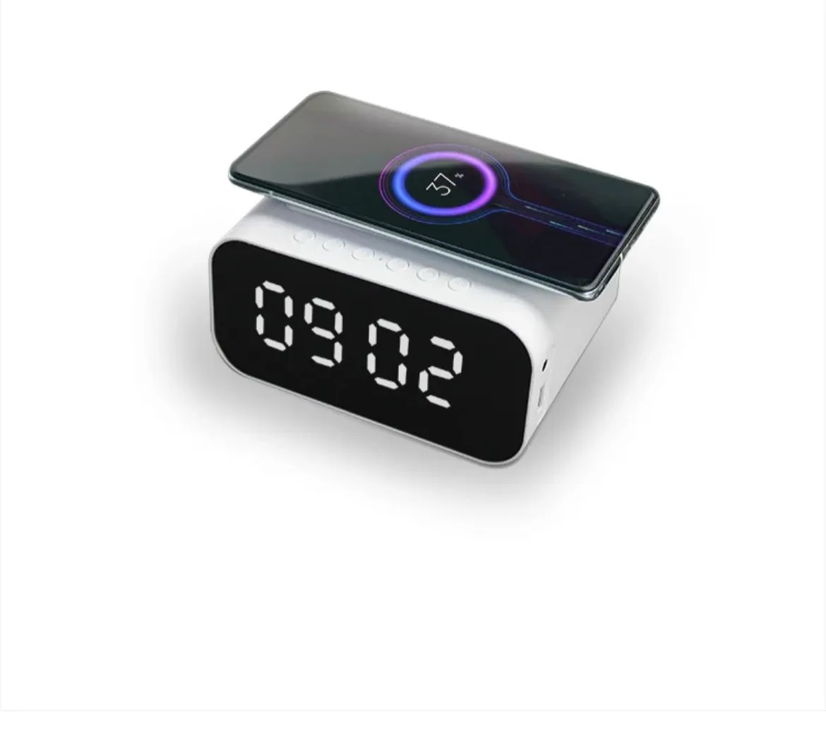 Radio Reloj Power Banck y Bluetooth