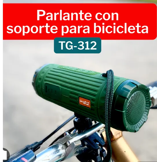 Parlante Linterna Para Bicicleta O Moto