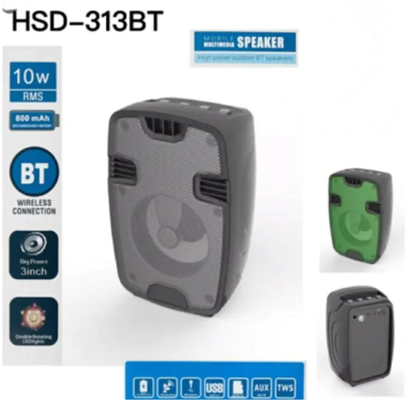 Mini Cabina bluetooth Recargable HD313