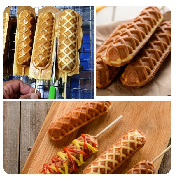 Maquina Para Waffles y Hot Dogs