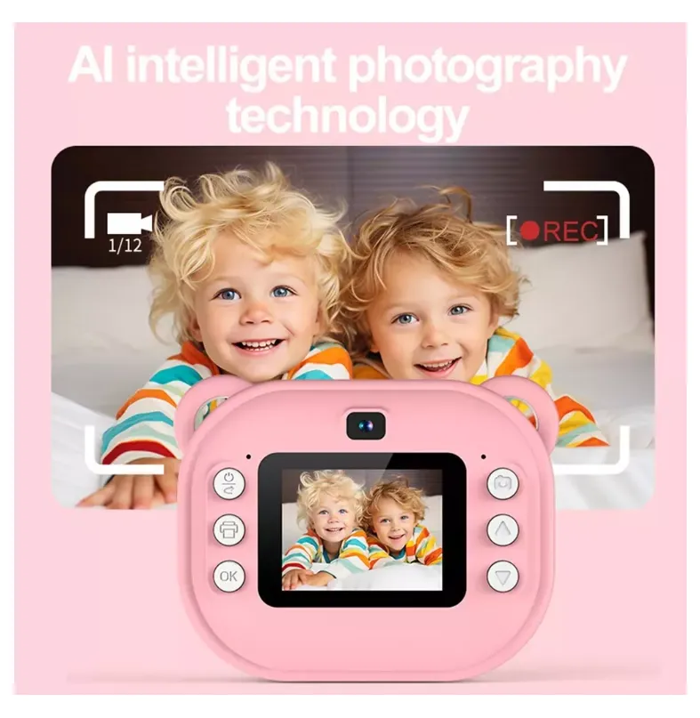 Cámara Digital Fotográfica Videos Hd Para Niños Instantanea