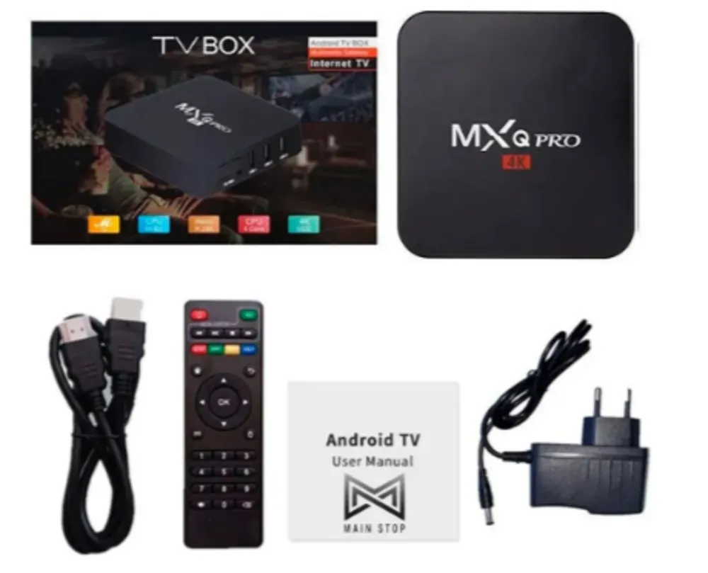 TV BOX 4K Convertidor a TV inteligente