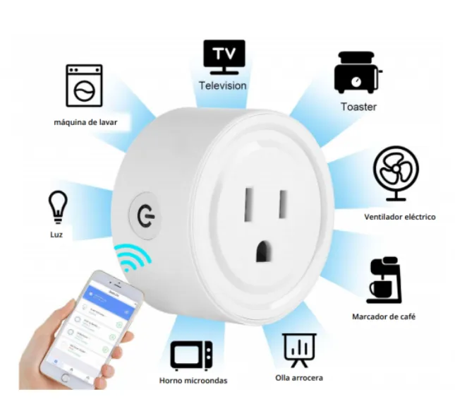 Enchufe Inteligente Wifi Control De Voz Alexa Google Asistente