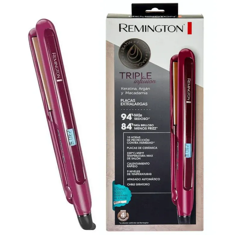 Plancha Remigton  Original TRIPLE INFUSION