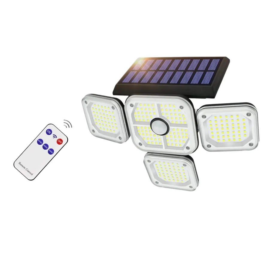 Lamparas Solares Para Exteriores, 231 Led Con Sensor De Movimiento