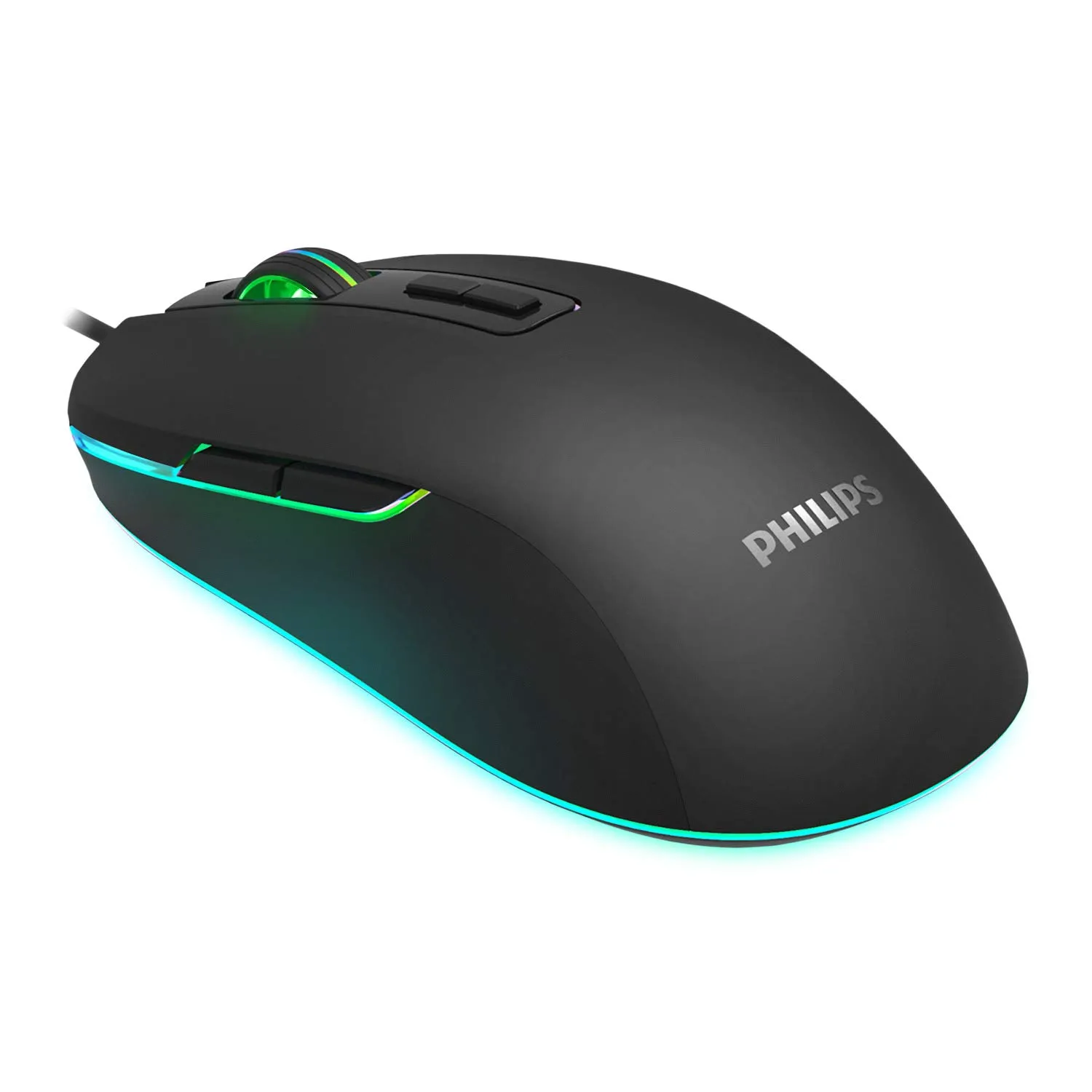 Mouse Gamer Philips 3200 DPI - Rgb