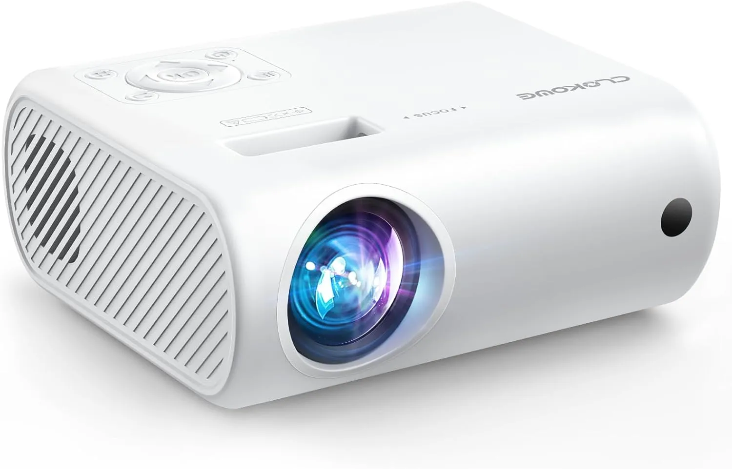 Proyector ClokoWe Portátil 1080P  – Mini  Video Beam Full Hd 9000 Lúmenes Led 