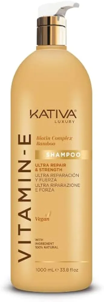 Kit Shampoo Y Acondicionador Vitamina E Kativa  1000ml