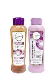 Kit  Shampoo, Acondicionar, Terapia Capilar, Tonico, Crema Peinar De Cebolla ANYELUZ