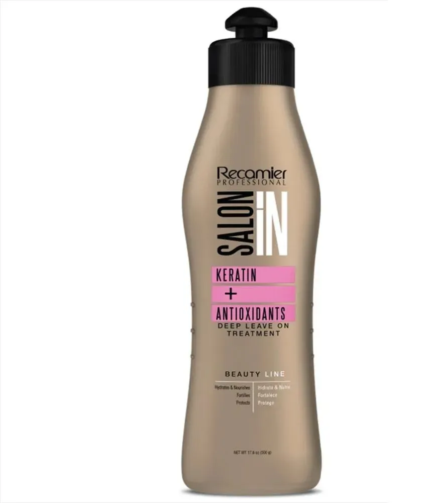 Laca Extra Hold Hair 3 + Tratamiento Keratin Deep + Antioxidantes Salon In Recamier