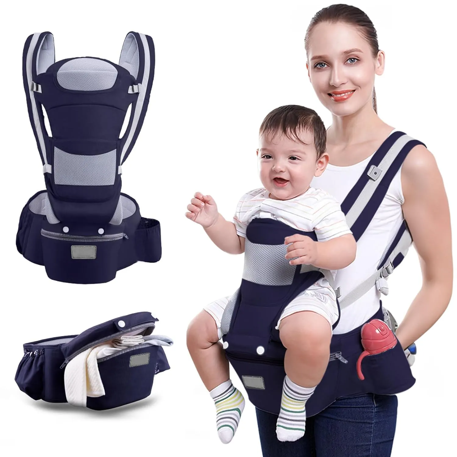 Canguro para bebé cargador ajustable ergonómico