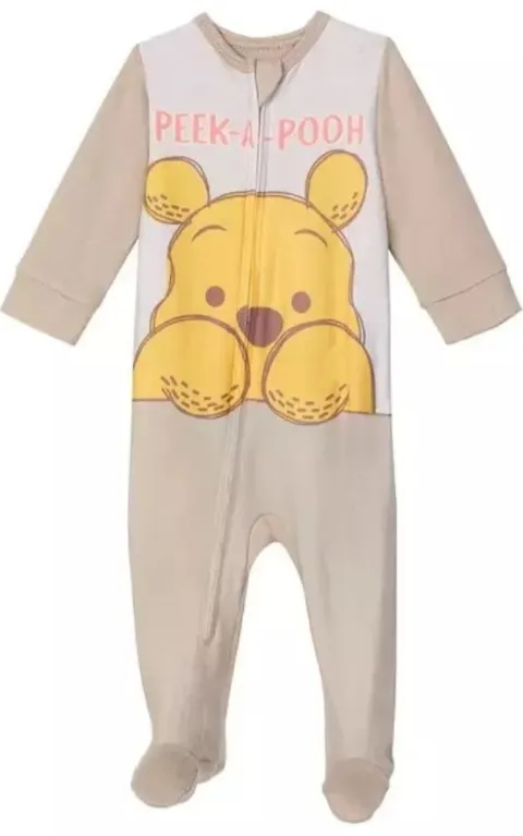 Pijama De Bebe Marca Disney Winnie Pooh Talla 18 Meses Pack 2