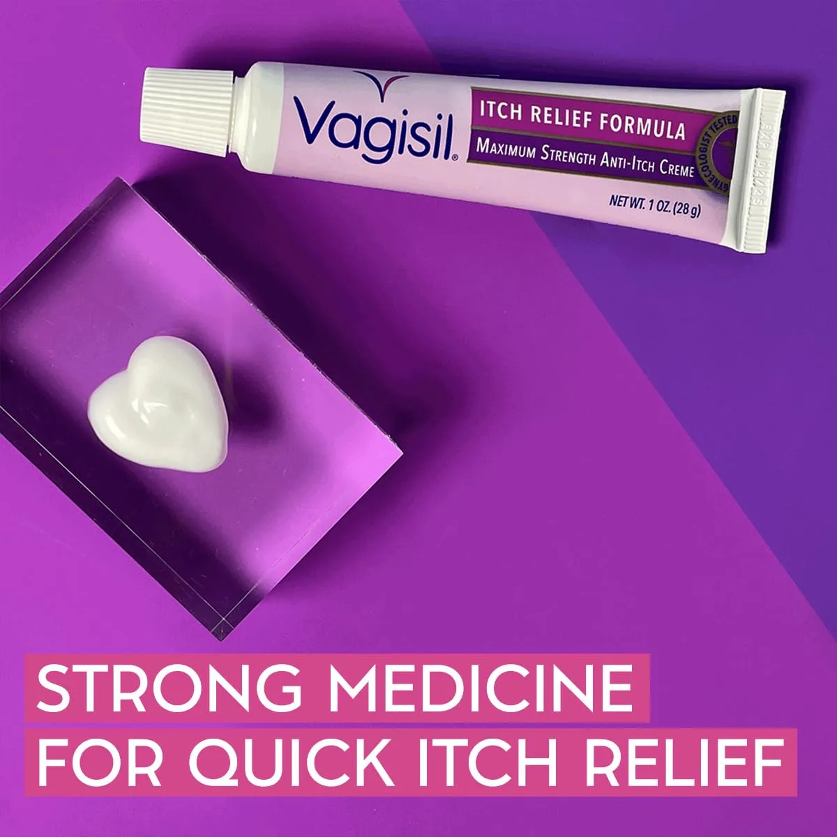 Vagisil Crema Femenina Para La Comezon Con Benzo 28g