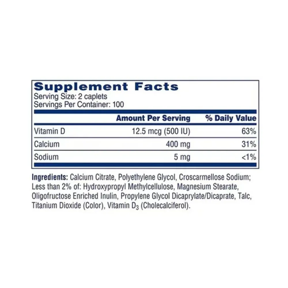 Citracal Petites Calcium Citrate + D3 Citrato De Calcio X200