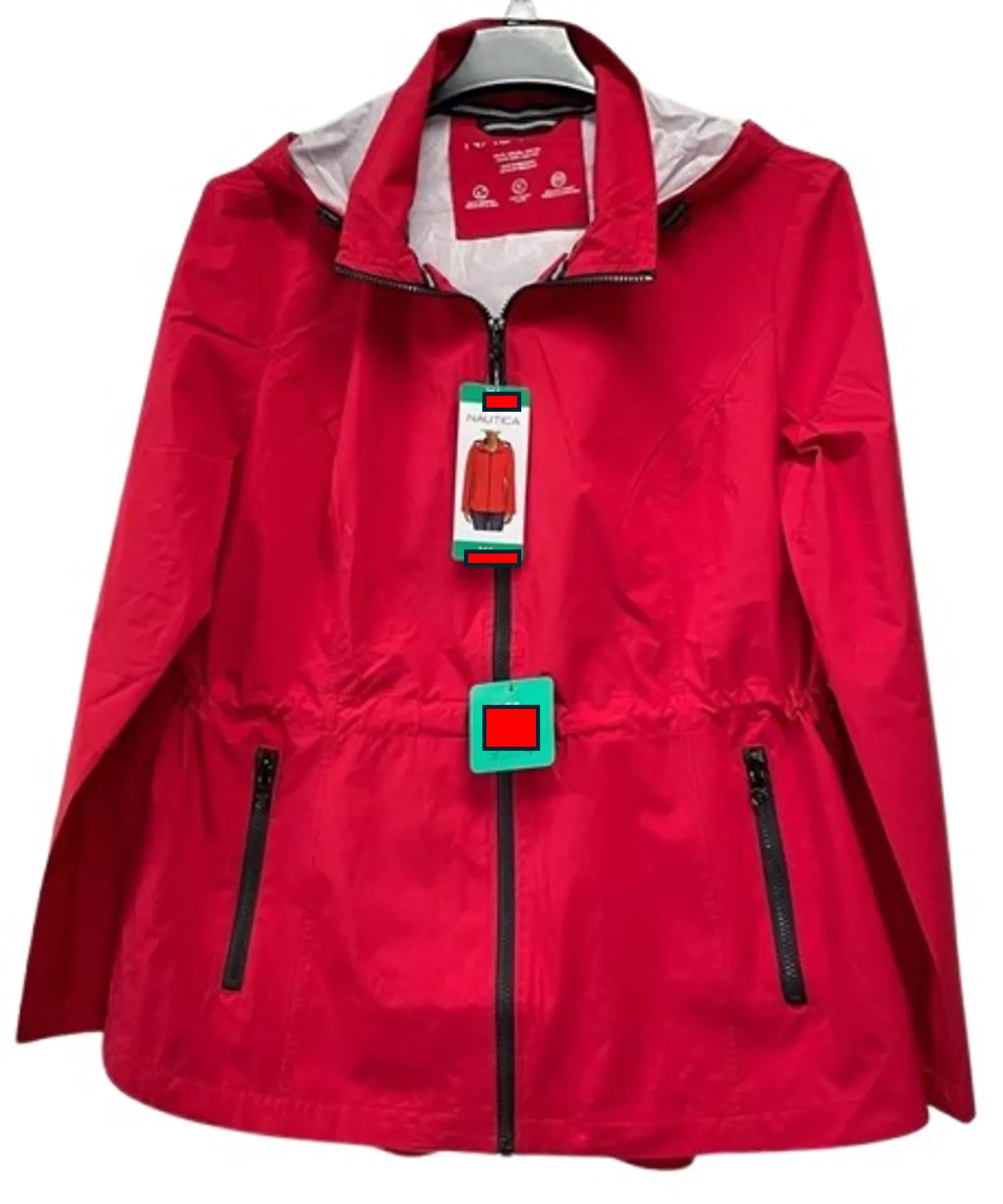 Chaqueta Náutica Original Cortavientos Roja Talla M