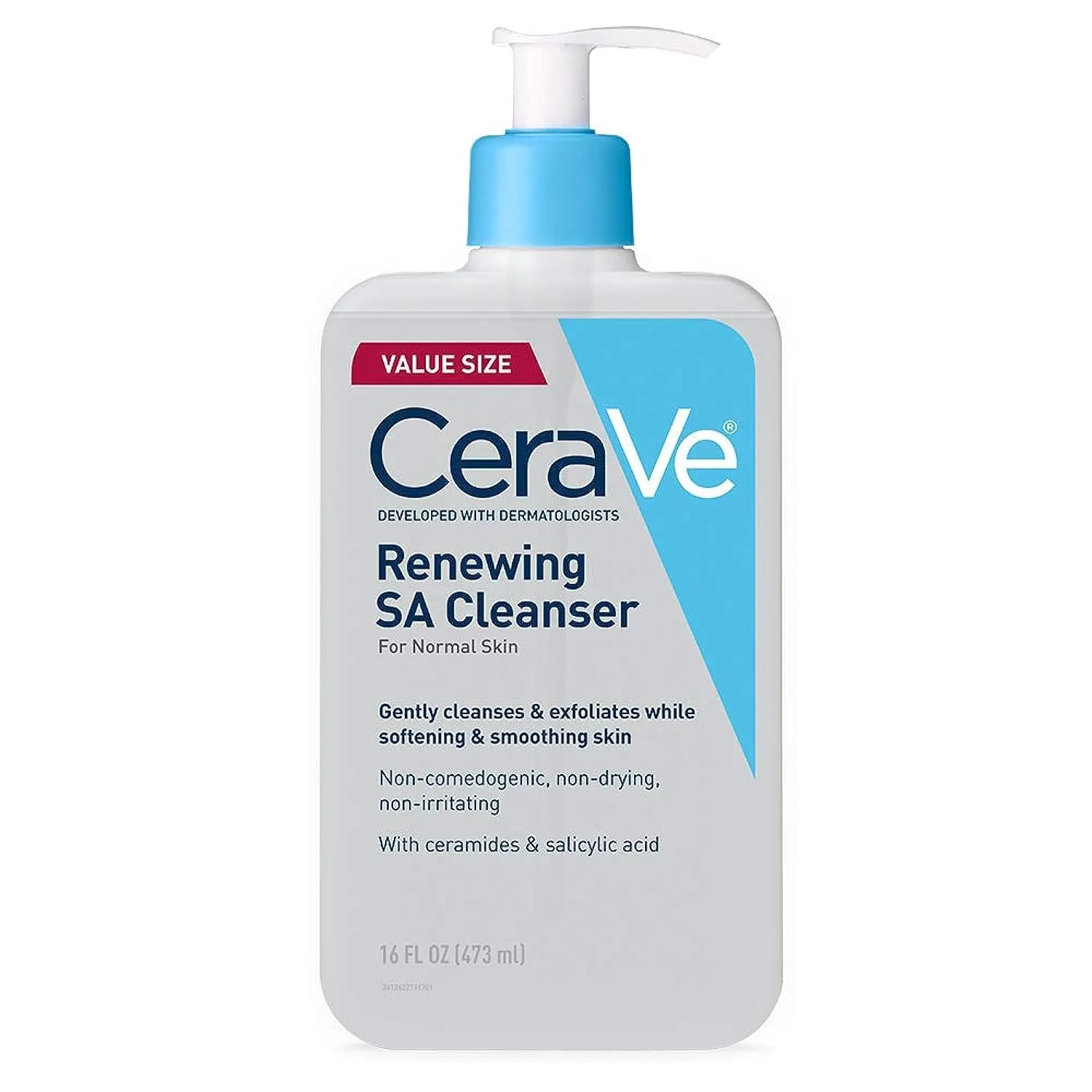 Cerave Renewing Sa Cleanser Limpiador Con Ácido Salicílico 473ml