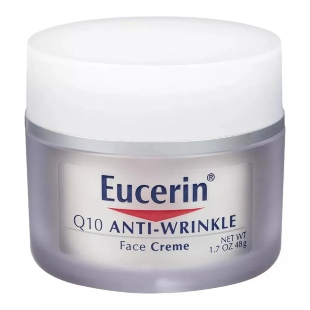 Eucerin Q10 Crema Facial Antiarrugas Para Pieles Sensibles 48g