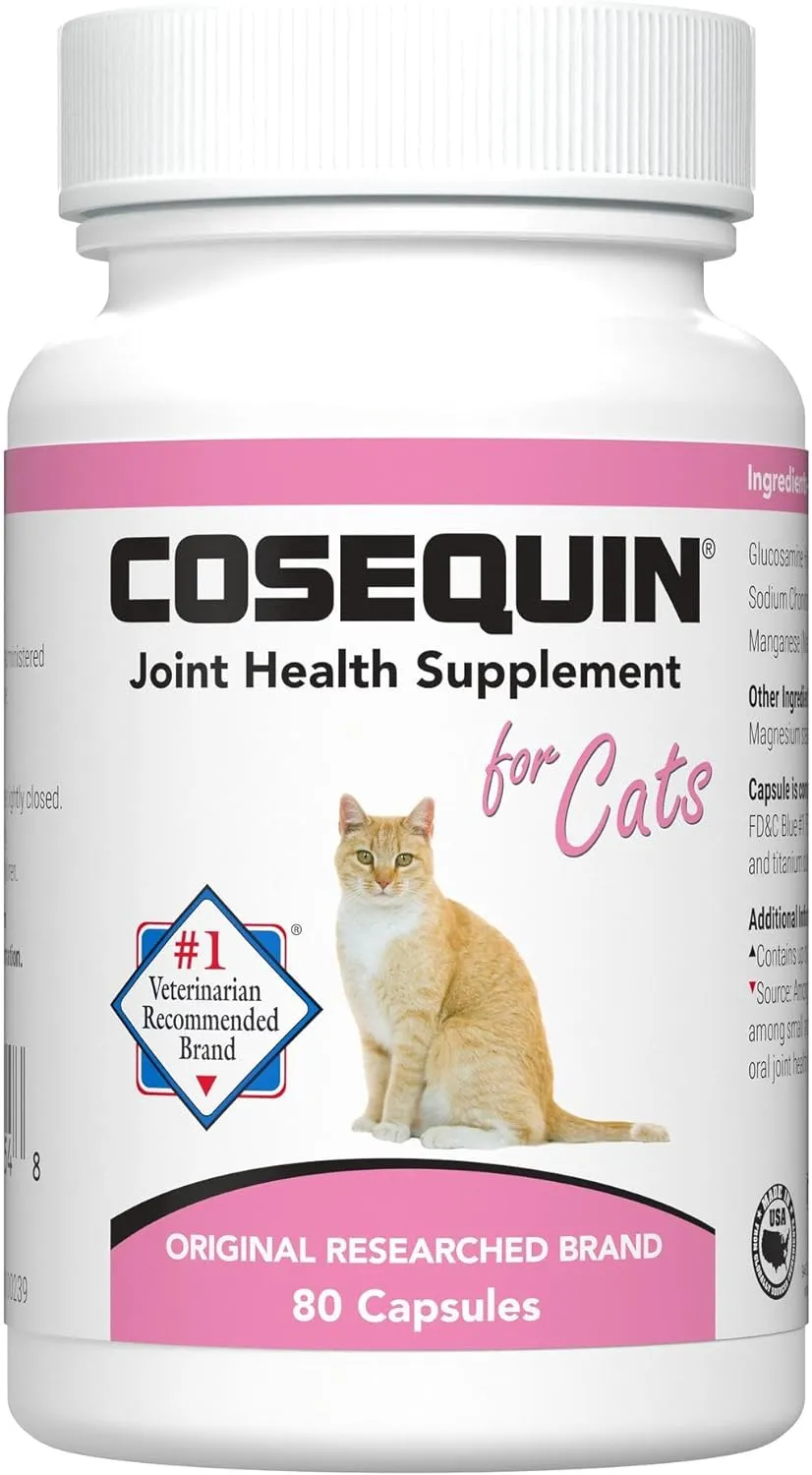 Cosequin Joint Health Supplement Gatos X 80caps