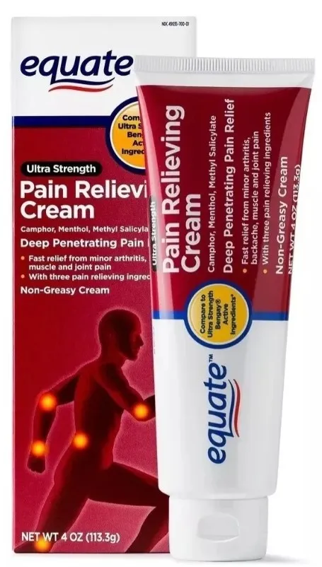 Crema Para El Dolor De Las Articulaciones  Ultra Fuerza Equate  4oz