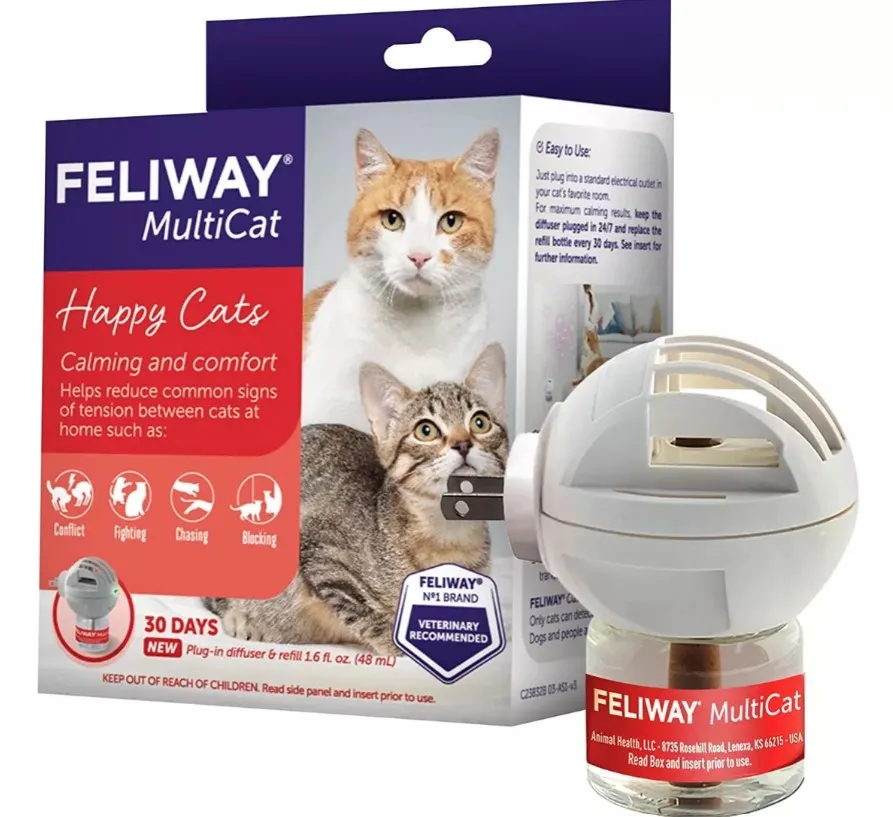 Feromona Gato Feliway Multicat Happy Cats 48 mL