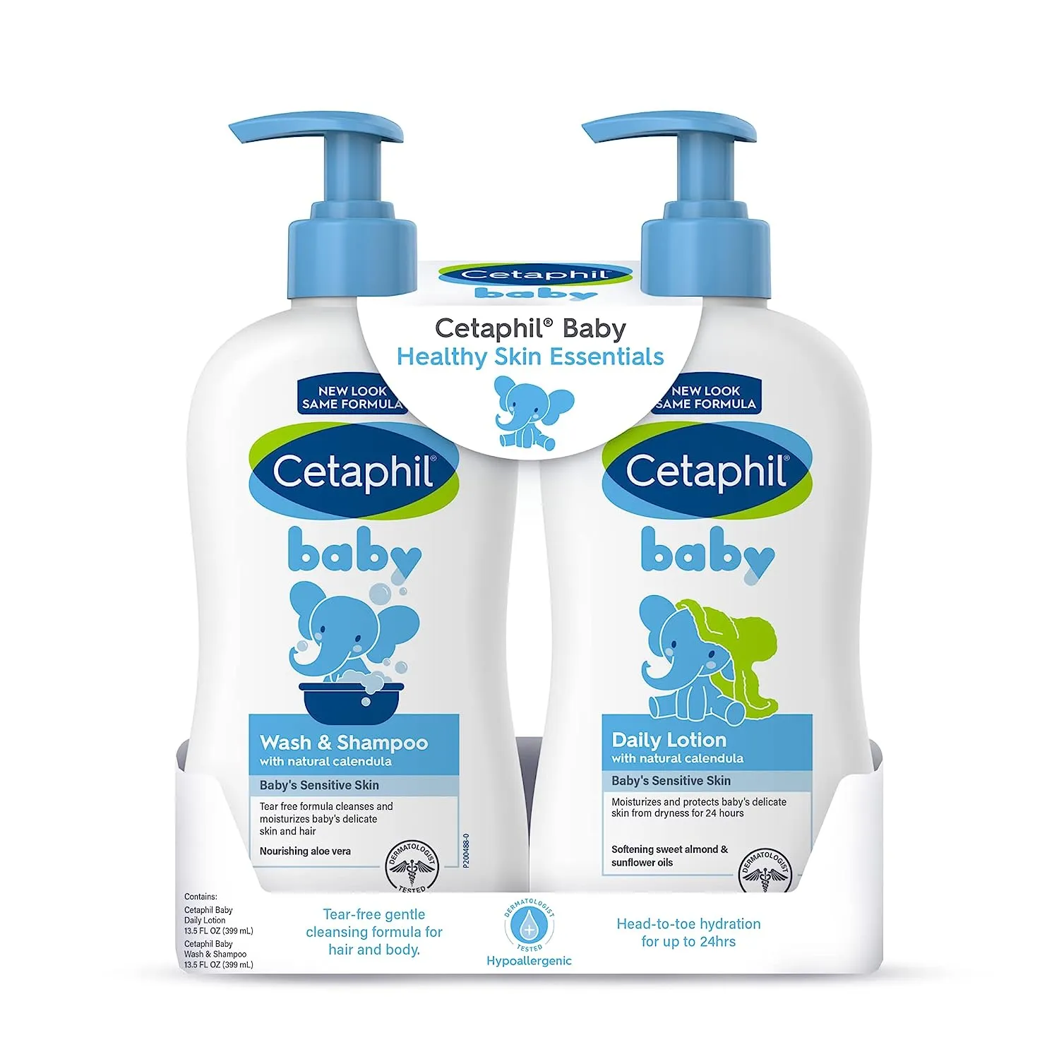 Kit Cetaphil Baby Shampoo Jabón + Loción Diaria 