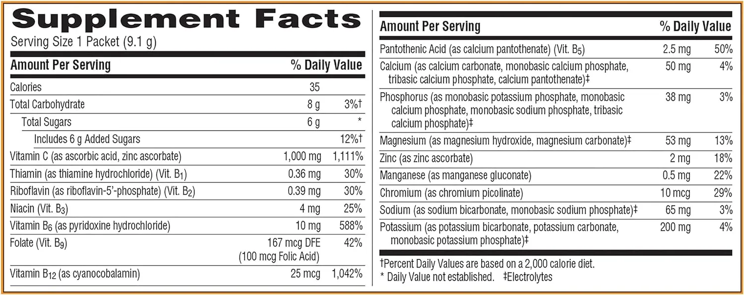 Emergen C Inmune Vitamina C Naranja 30 Sobres 