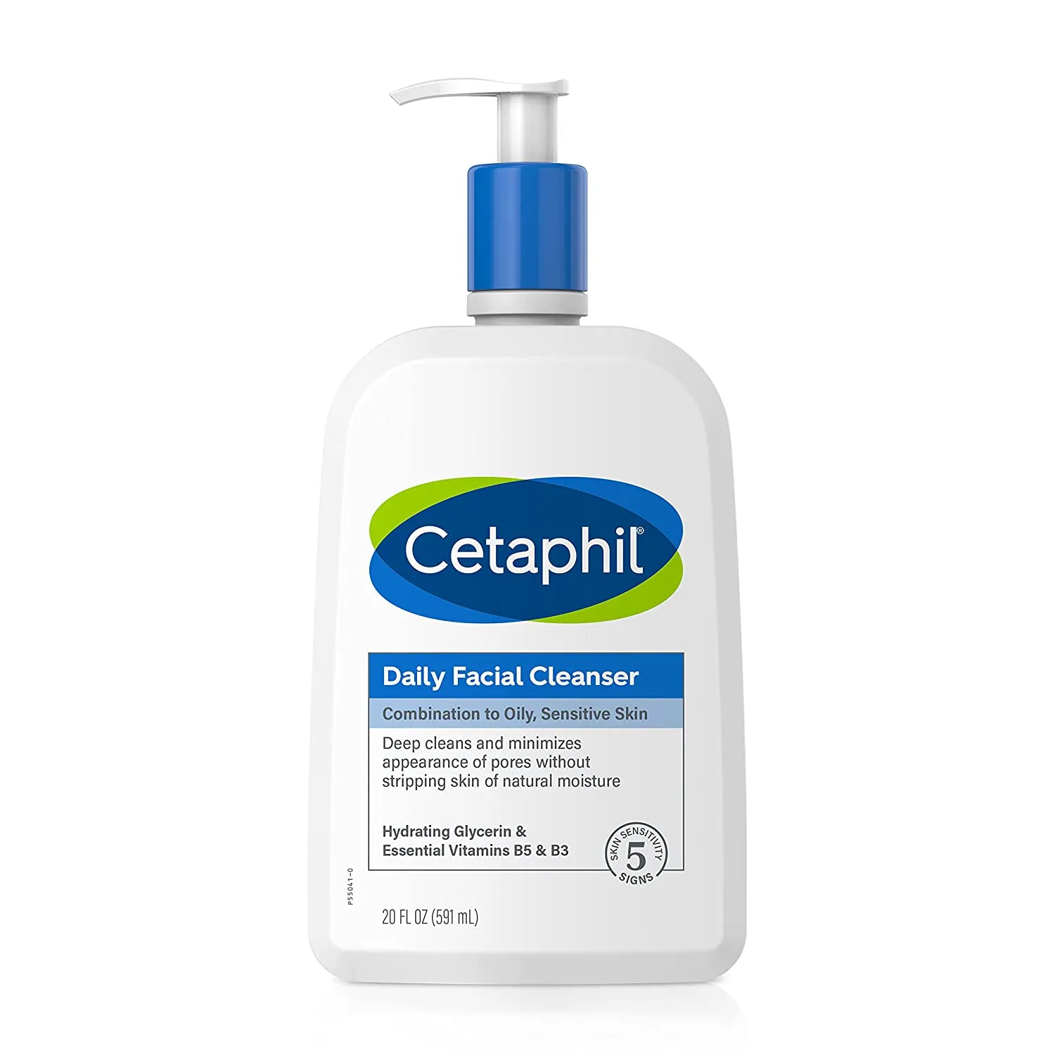 Cetaphil Limpiador Facial 591Ml Azul Oscuro 