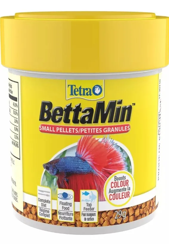 Tetra 77019 Betta Flotantes Mini Pellets Para Bettas 29g