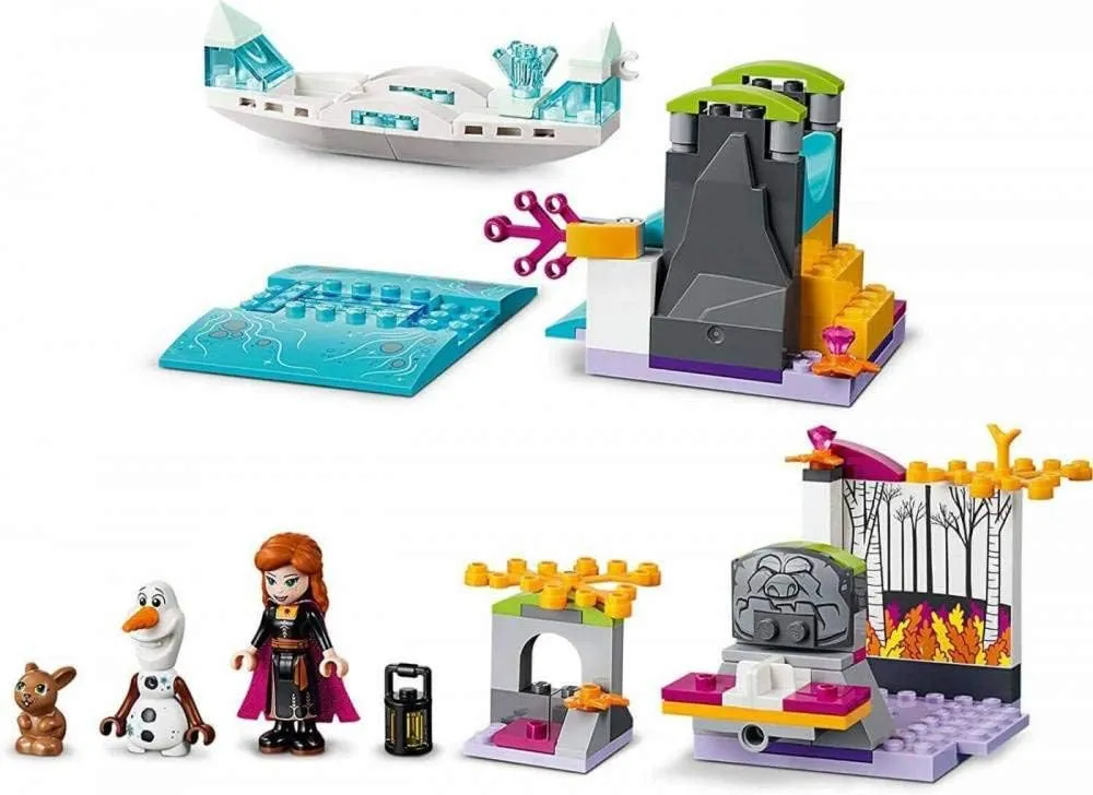 Lego Frozen 2 Expedición En La Canoa De Anna 41165