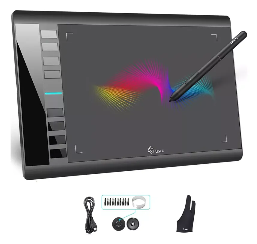 Tableta Gráfica Ugee M708 10x 6 Inch Compatible Android Y Pc