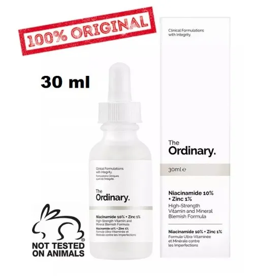 The Ordinary Niacinamida 10% + Zinc 1% 30ml