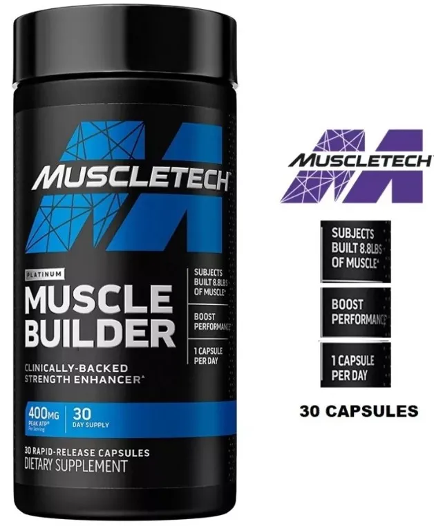 Muscle Builder Muscletech 400mg x 30 Caps Muscletech